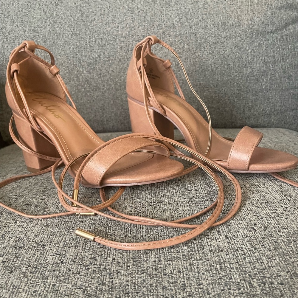 lulus strappy heels